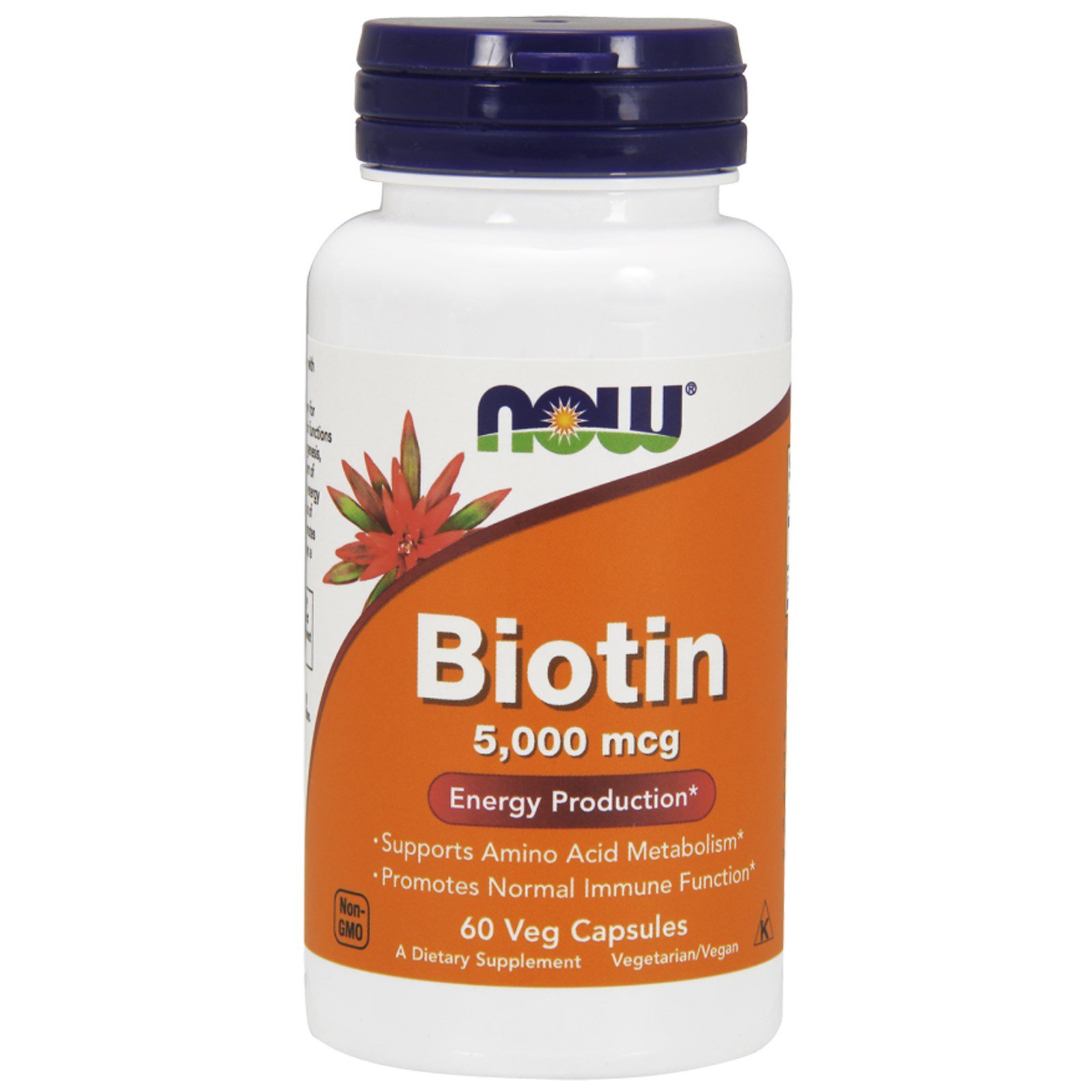Biotin, Биотин 5000 мкг - 60 капсул