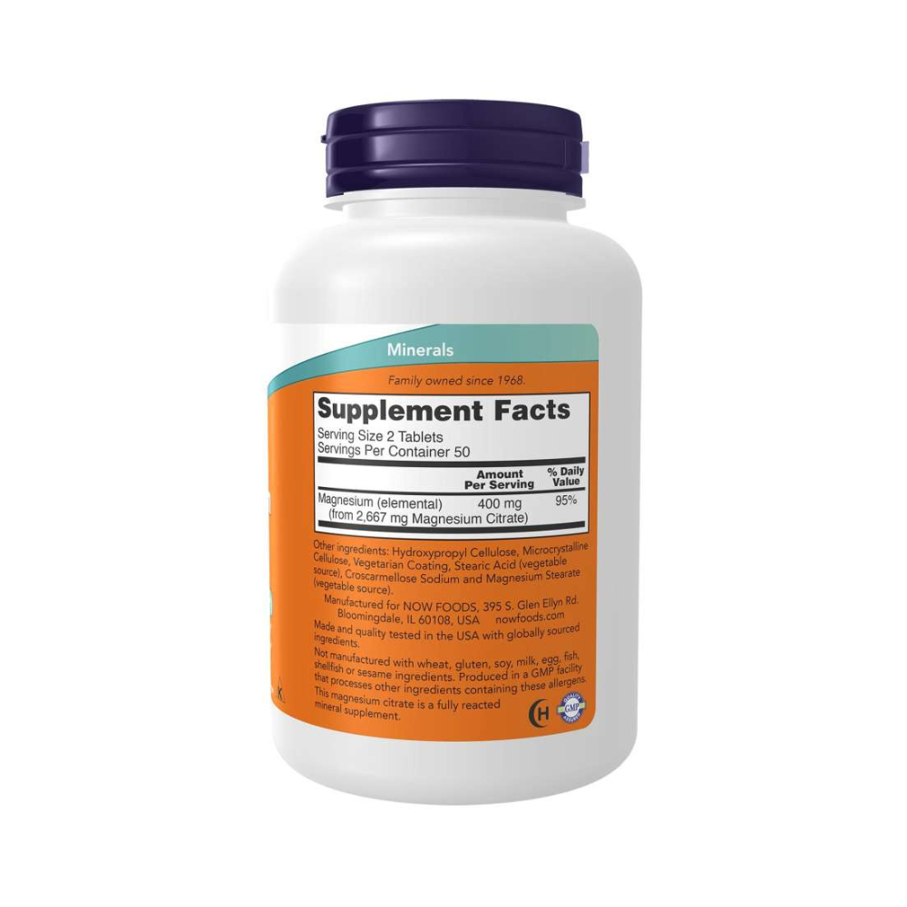 Magnesium Citrate, Магний Цитрат 200 мг - 250 таблеток