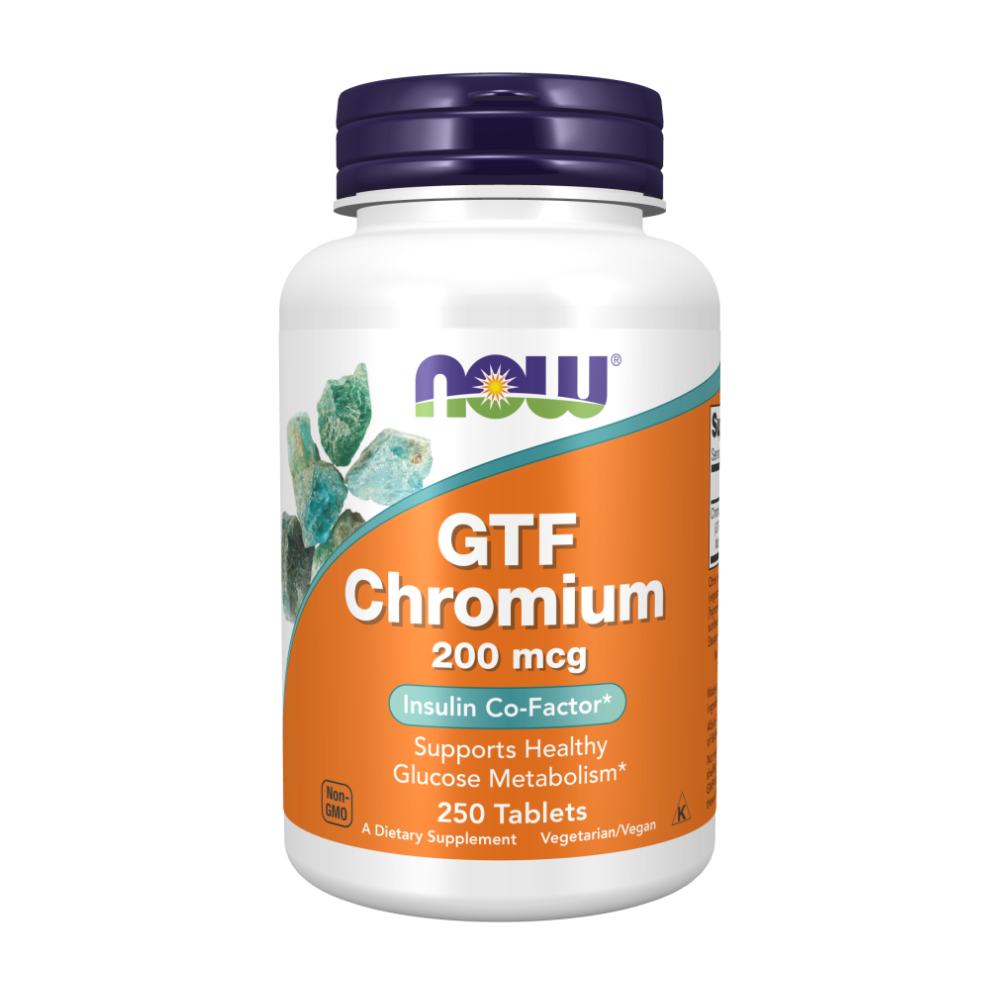 Chromium GTF, Хром 200 мкг - 250 таблеток