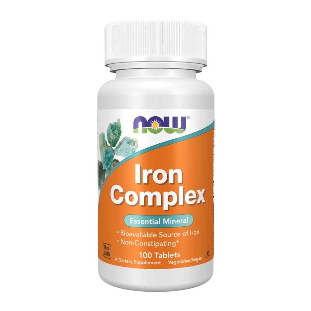Iron Complex Tabs, Железо Бисглицинат Комплекс - 100 таблеток 