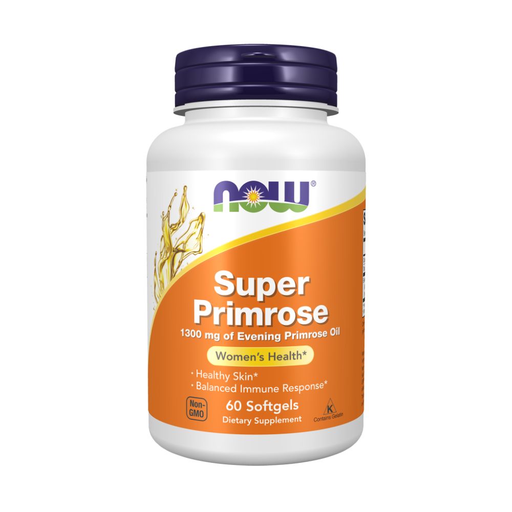 Primrose Oil Super, Примула Вечерняя Масло 1300 мг - 60 желатиновых капсул