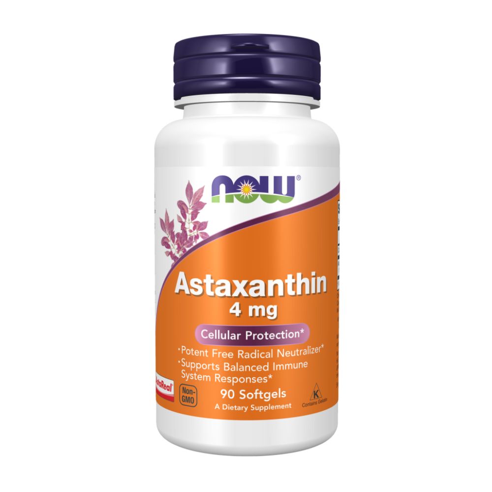Astaxanthin, Астаксантин 4 мг - 90 капсул