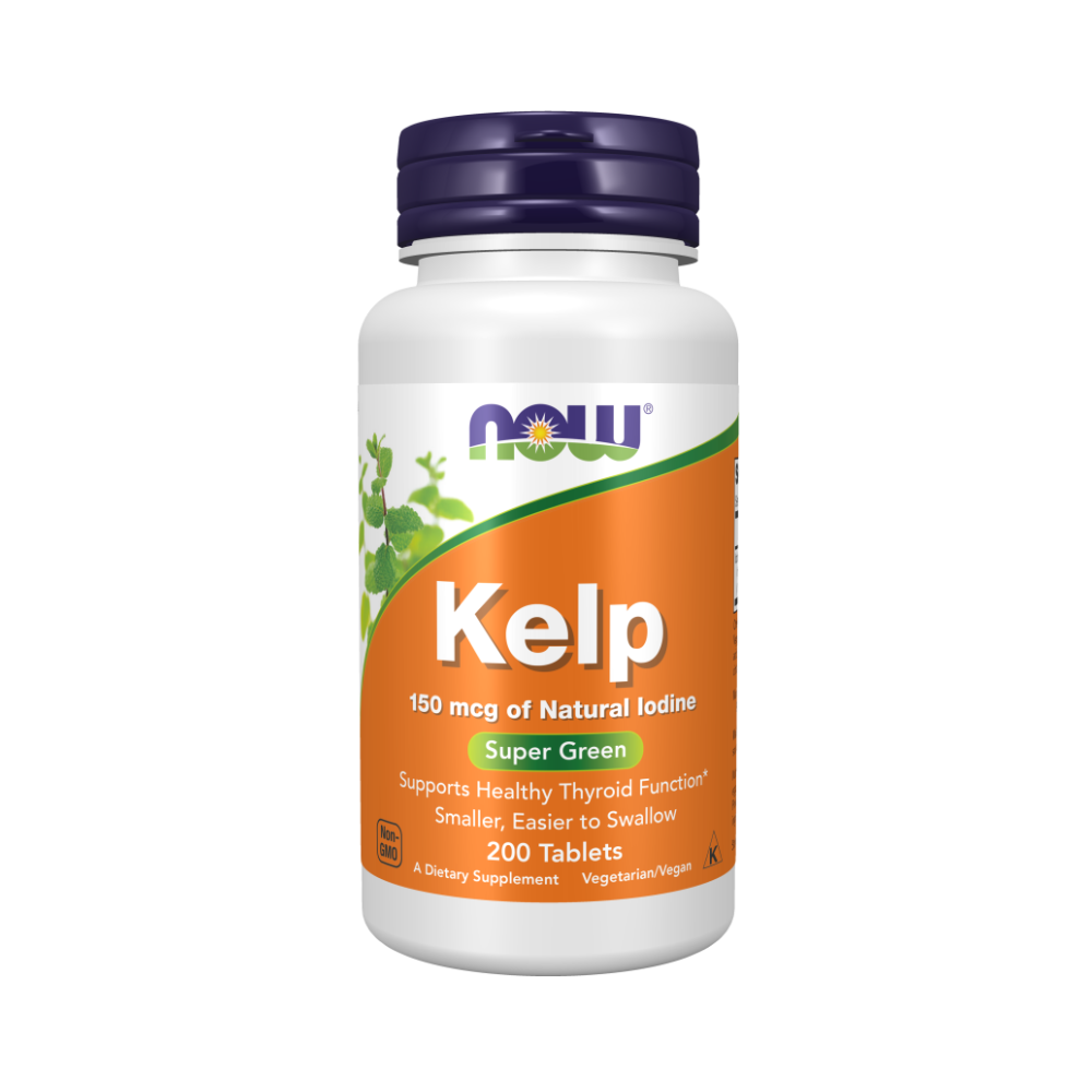 NOW Kelp (Келп) 150 мкг - 200 таблеток