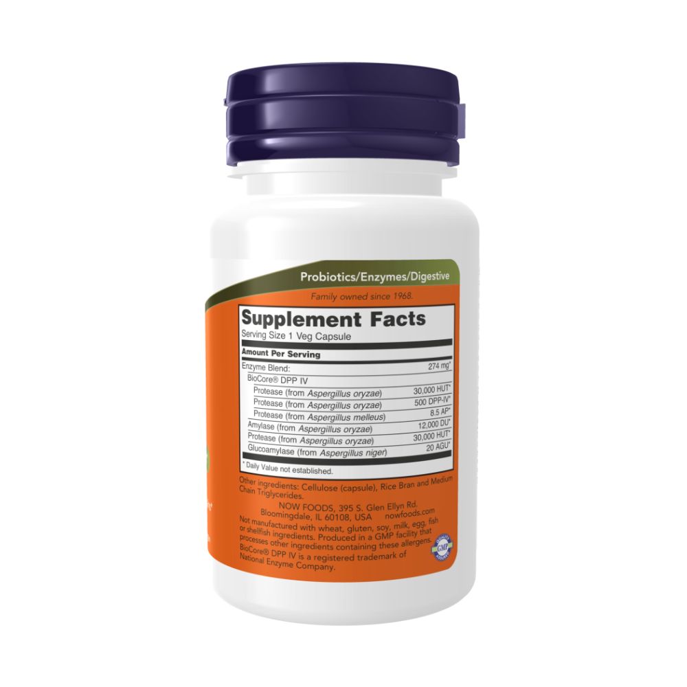 NOW Gluten Digest (Gluten Digest) 60 капсул