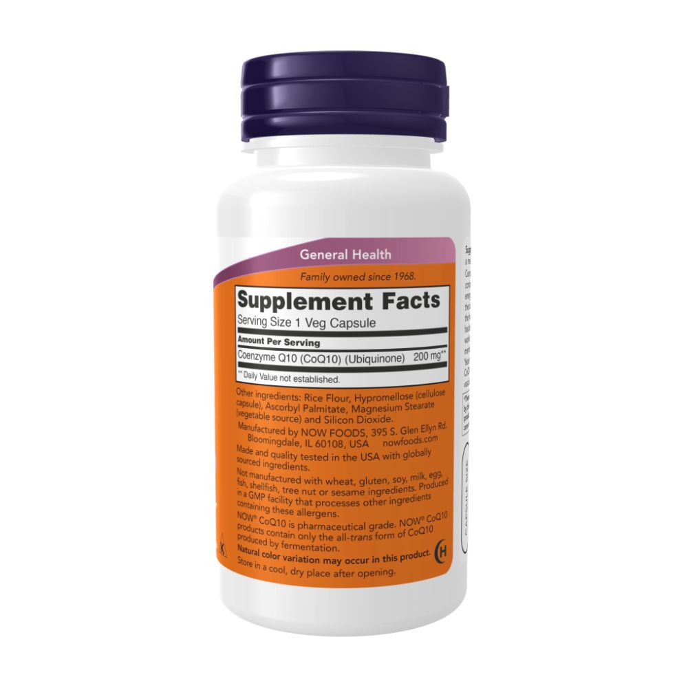 Q10 Coenzyme, Кофермент Q10 200 мг - 60 капсул