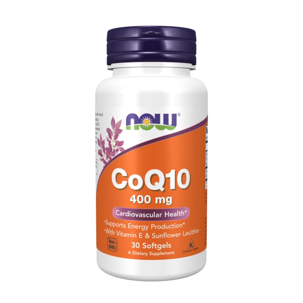 Q10 Coenzyme, Кофермент Q10 400 мг + Лецитин Подсолнечника, Витамин Е - 30 капсул Q10 Coenzyme, Кофермент Q10 400 мг + Лецитин Подсолнечника, Витамин Е - 30 капсул