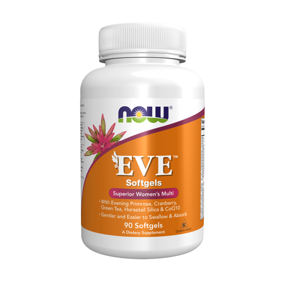Now Eve (Ева) витамины для женщин с железом Now Foods - 90 желатиновых капсул