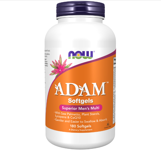 Adam, Адам, Витамины для Мужчин Комплекс - 180 желатиновых капсул