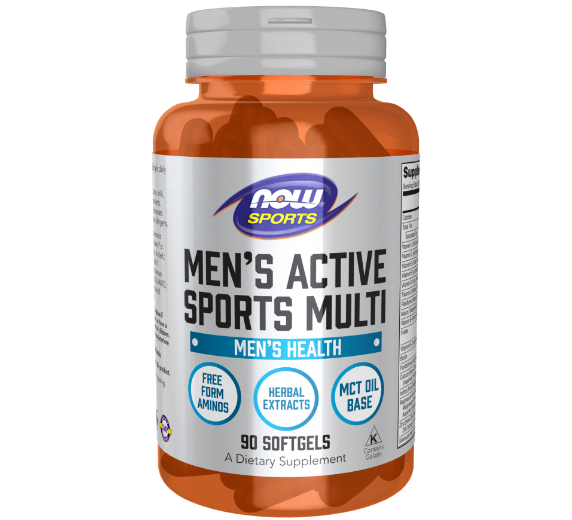 Men's Active Sports, Мультивитамины для Мужчин, Спорт - 90 капсул