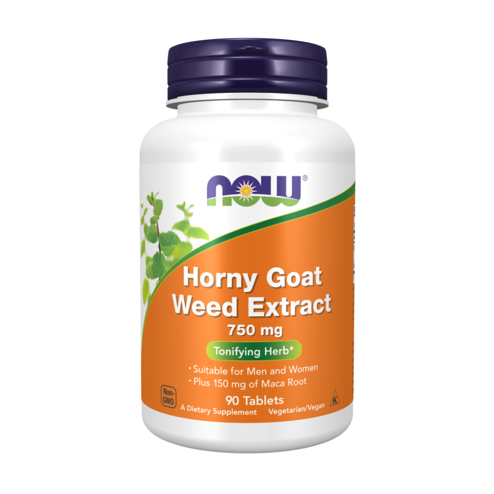 Now Horny Goat Weed Now Foods 750 мг - 90 таблеток