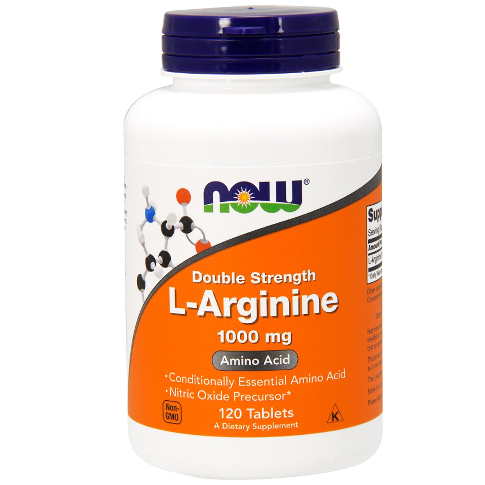 L-Arginine, L-Аргинин 1000 мг - 120 таблеток