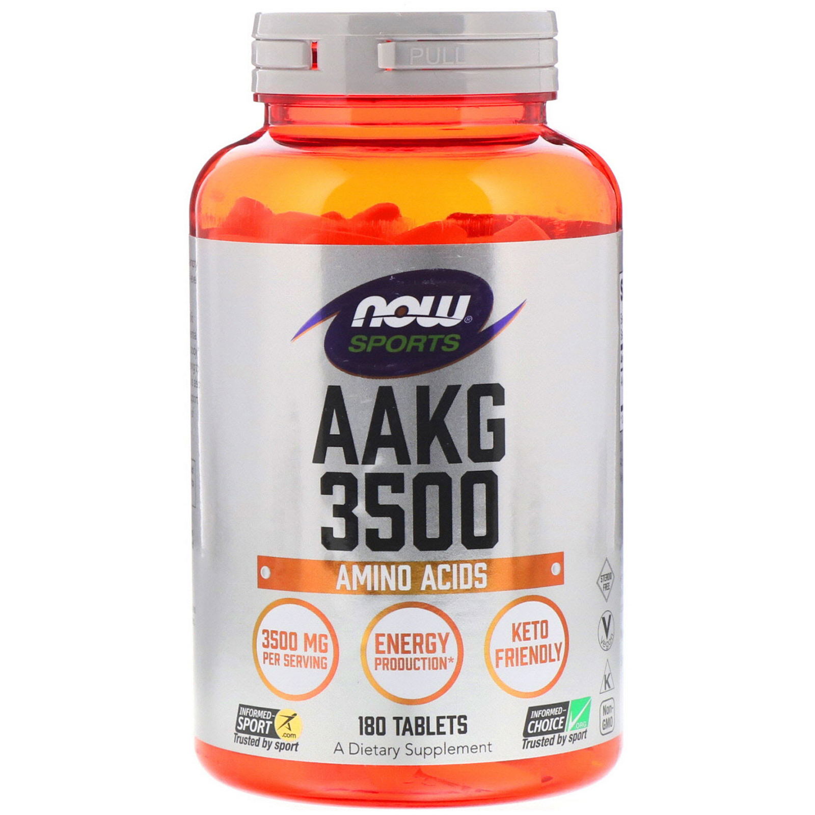 AAKG, ААКГ, L-Аргинин-Альфа-Кетоглютарат 3500 мг - 180 таблеток
