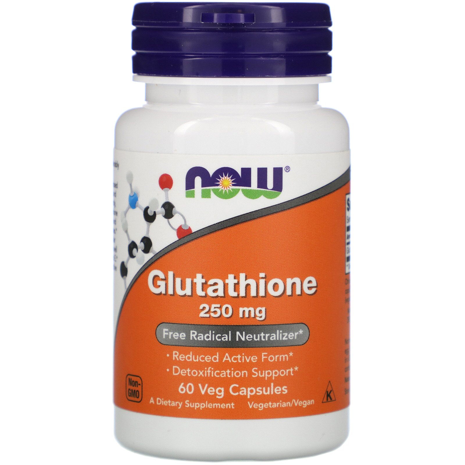 Glutathione, Глутатион 250 мг - 60 капсул
