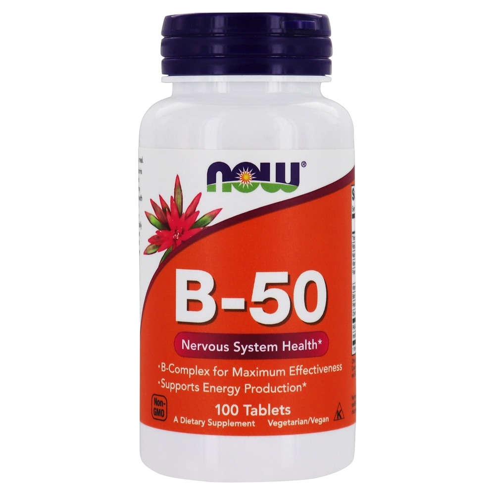 B-50, Витамины Группы Б, Комплекс - 100 таблеток