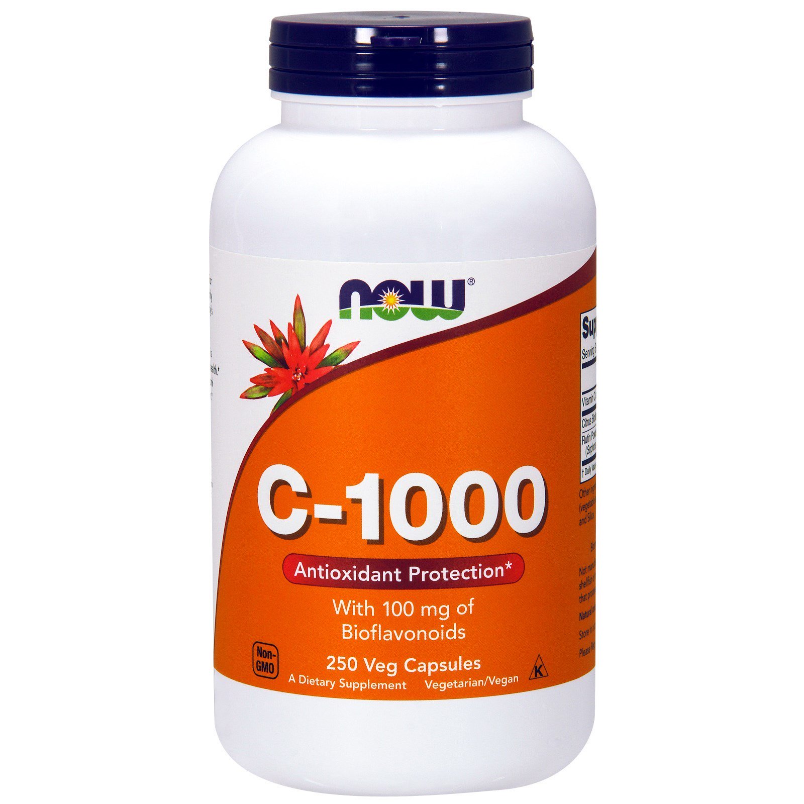 C-1000, Витамин С-1000 мг, Биофлавоноиды Комплекс - 250 капсул