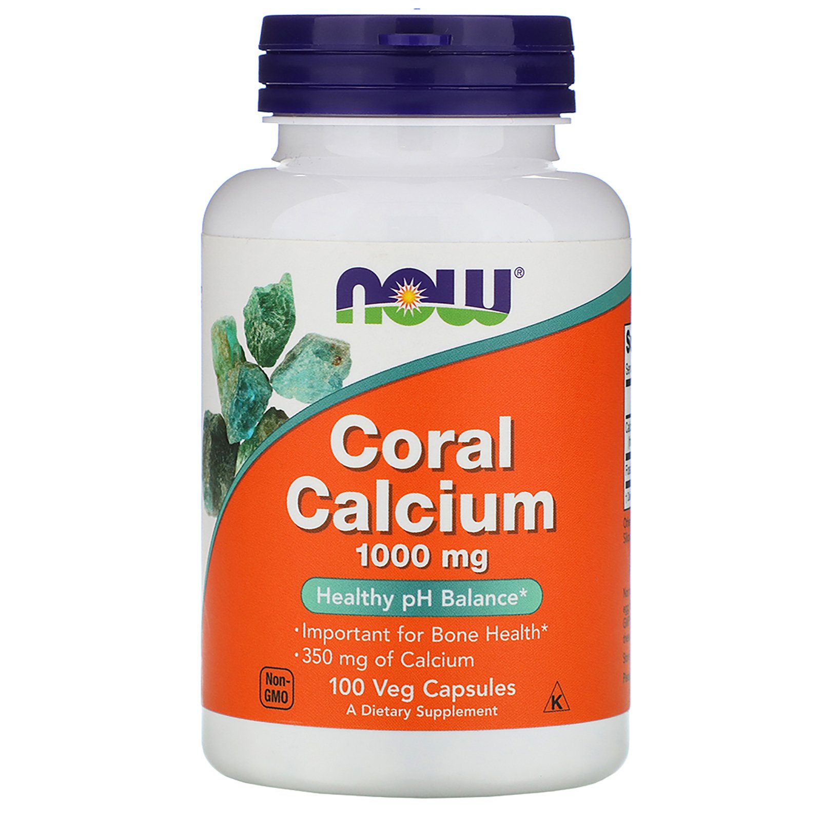 Calcium Coral, Кальций из Кораллов 1000 мг - 100 капсул