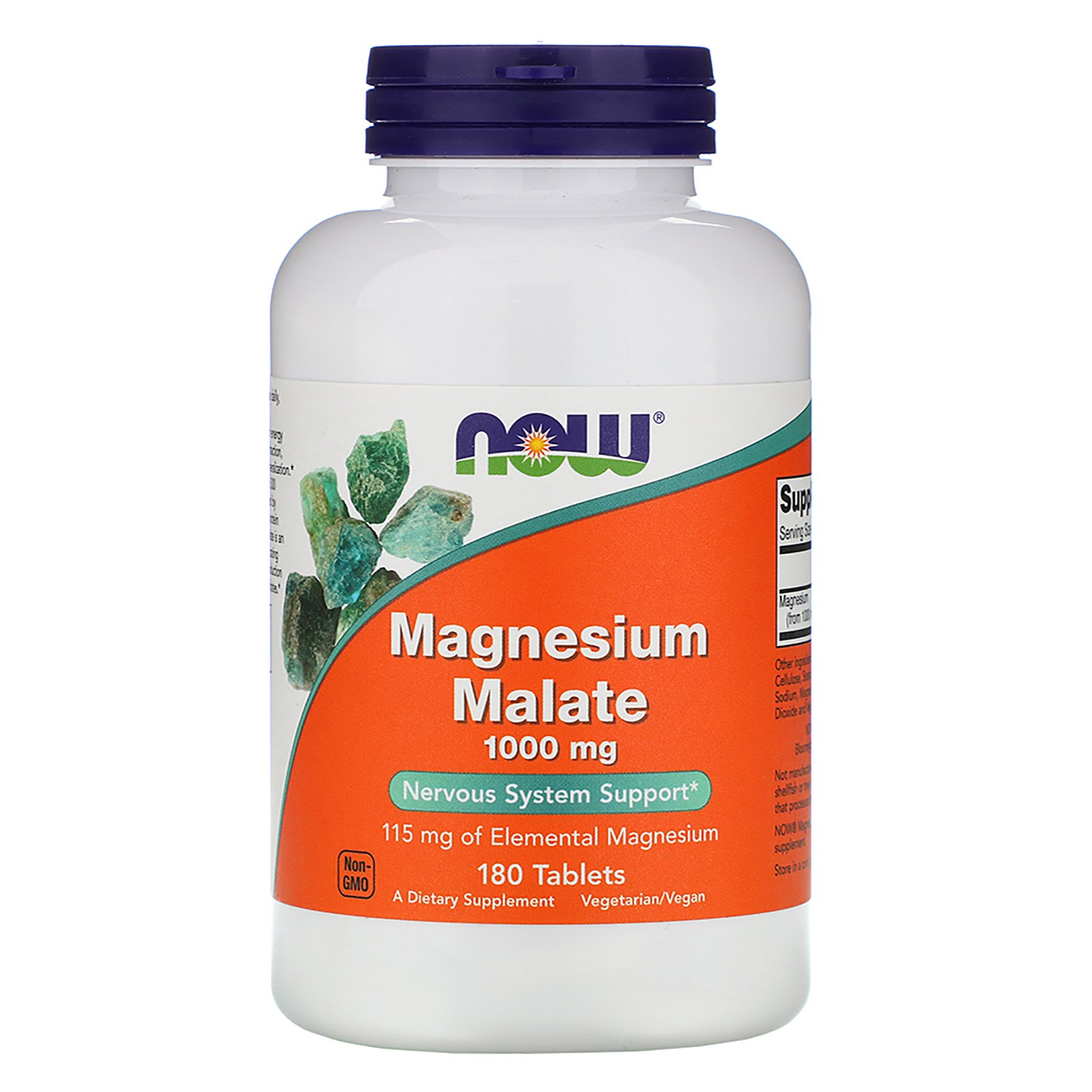 Magnesium Malate, Малат Магния 1000 мг - 180 таблеток