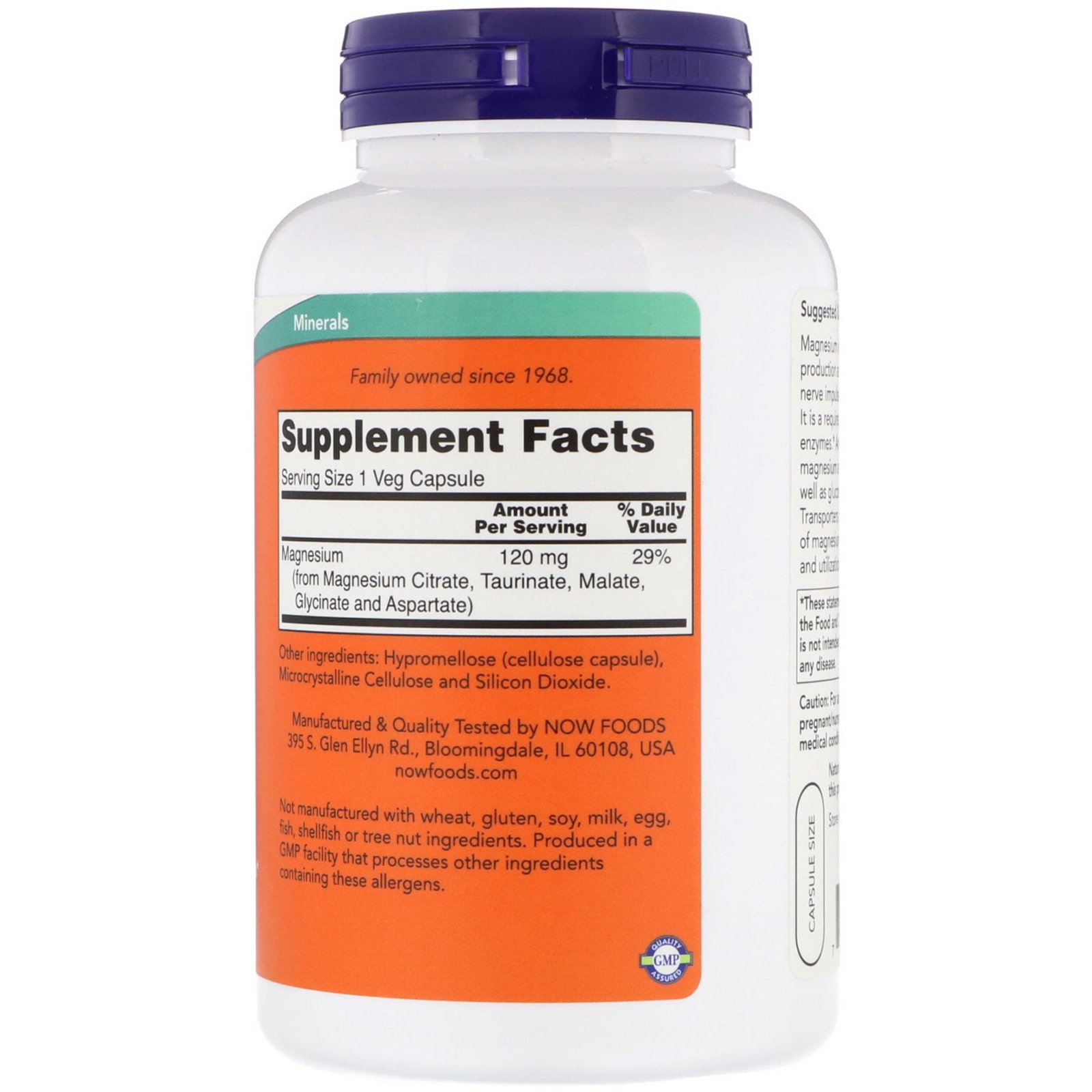 Magnesium Transporters, Магний 5 Форм 120 мг - 180 капсул