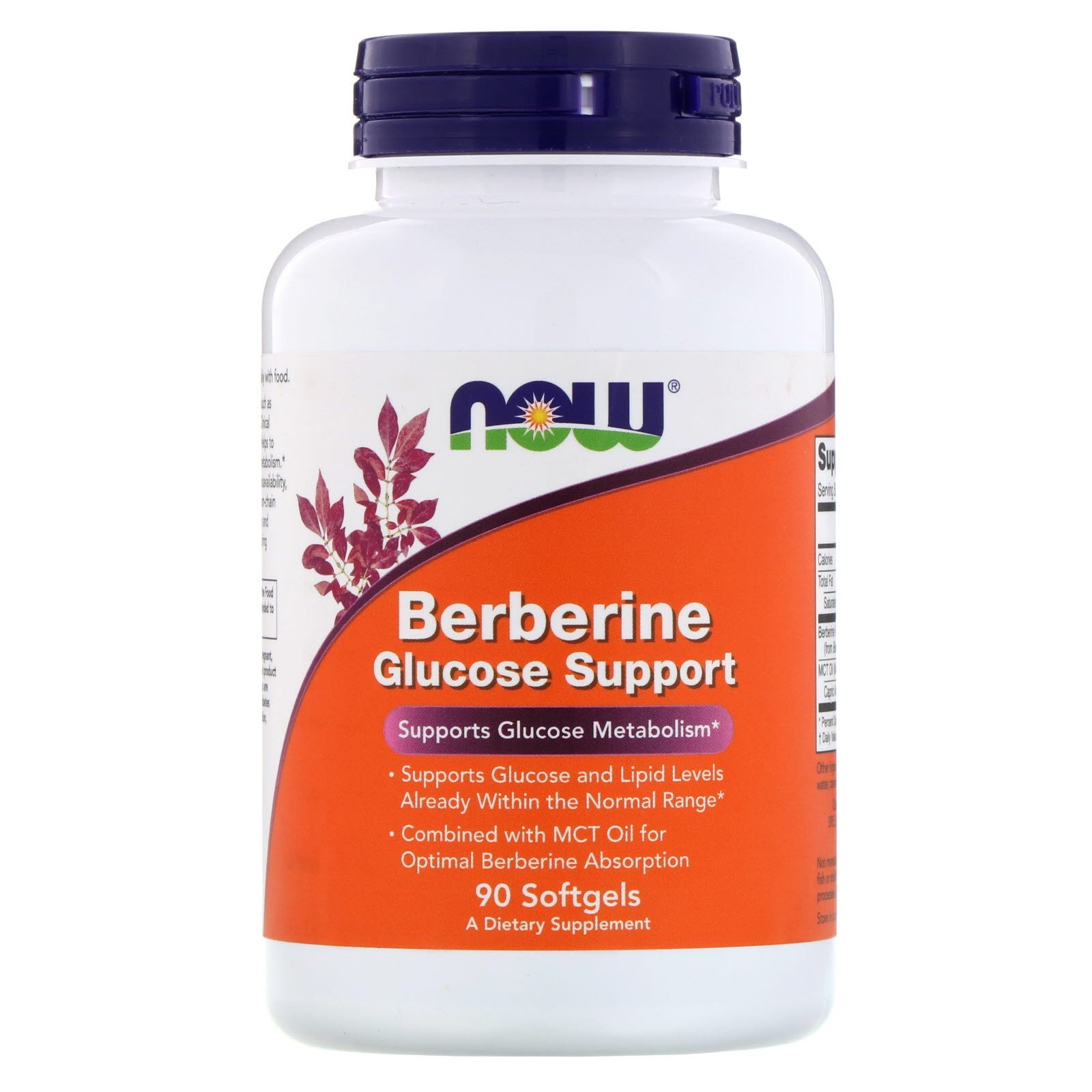 Berberine, Берберин, Поддержка Обмена Глюкозы и Липидов - 90 желатиновых капсул