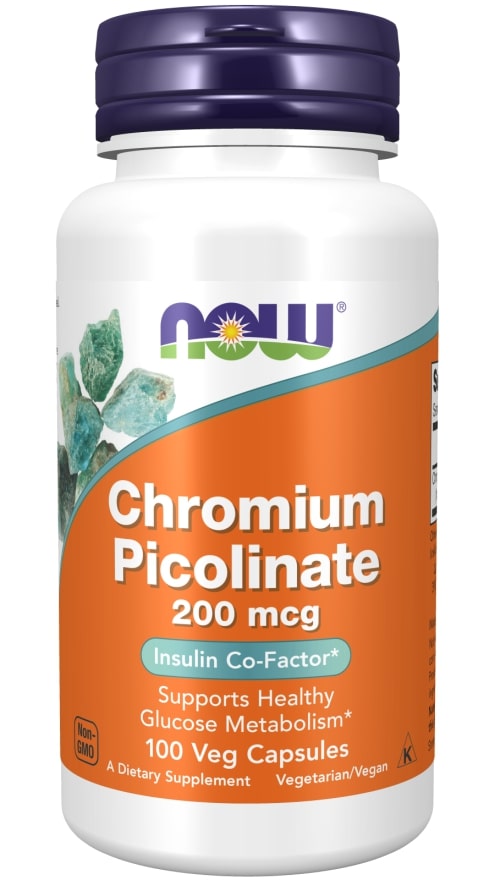 Chromium Picolinate, Хром Пиколинат 200 мкг - 100 капсул