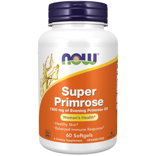 Primrose Oil Super, Примула Вечерняя Масло 1300 мг - 60 желатиновых капсул