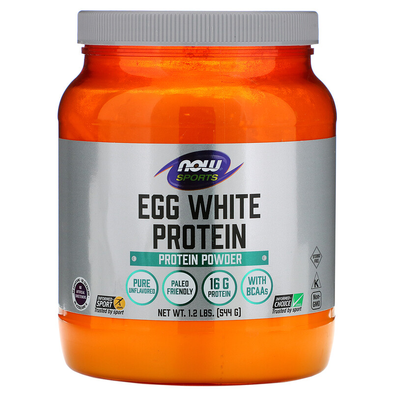 Protein Egg, Протеин Яичного Белка, Без Вкуса - 544 г