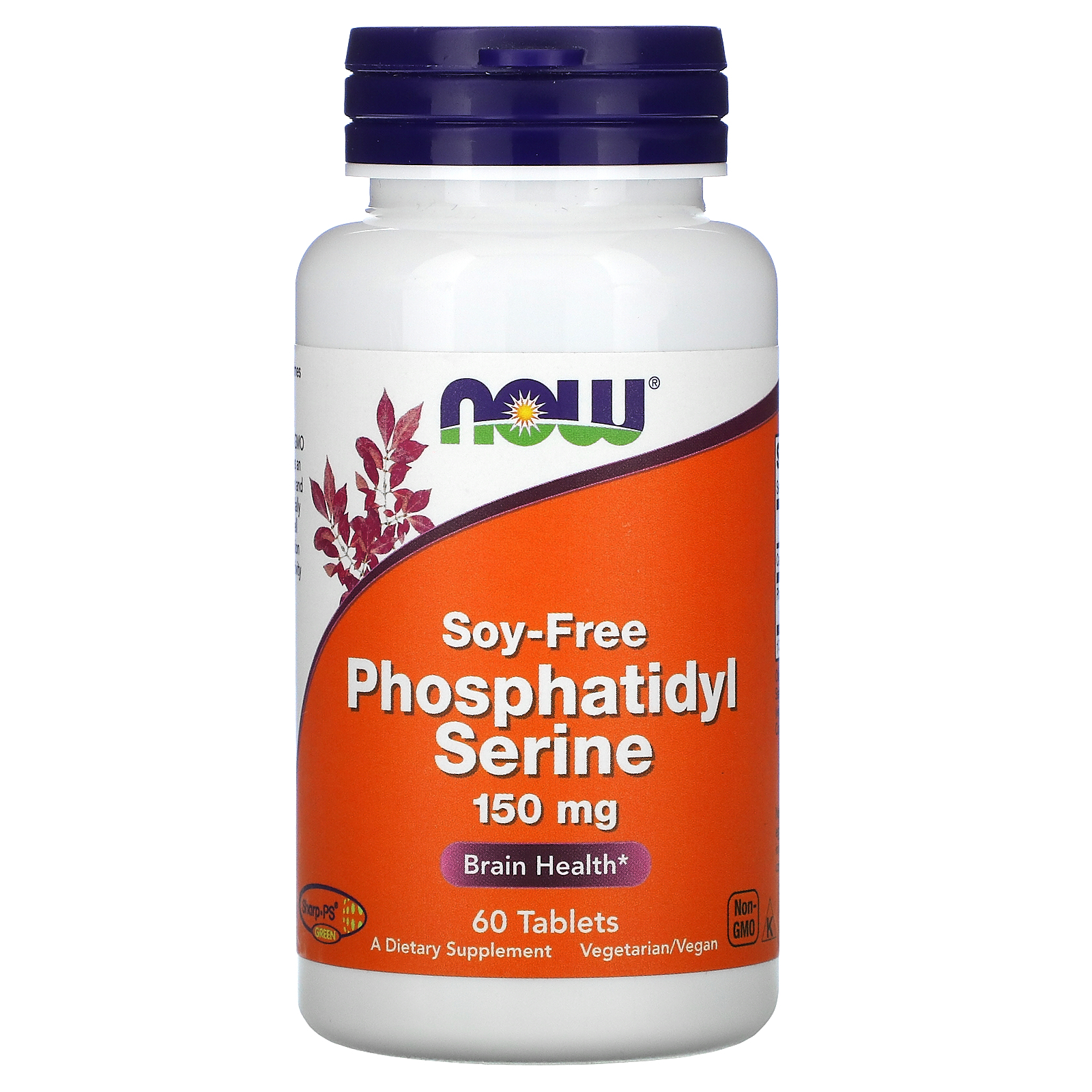 Phosphatidyl Serine, Фосфатидилсерин из Подсолнечника 150 мг - 60 таблеток