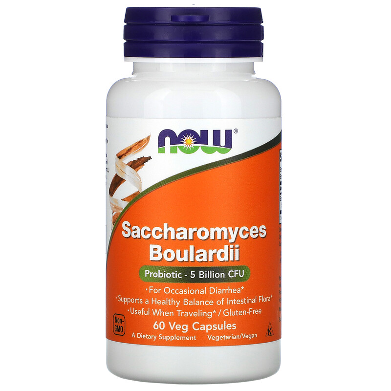 Saccharomyces Boulardii, Сахаромицеты Буларди 5 Миллиардов КОЕ - 60 капсул