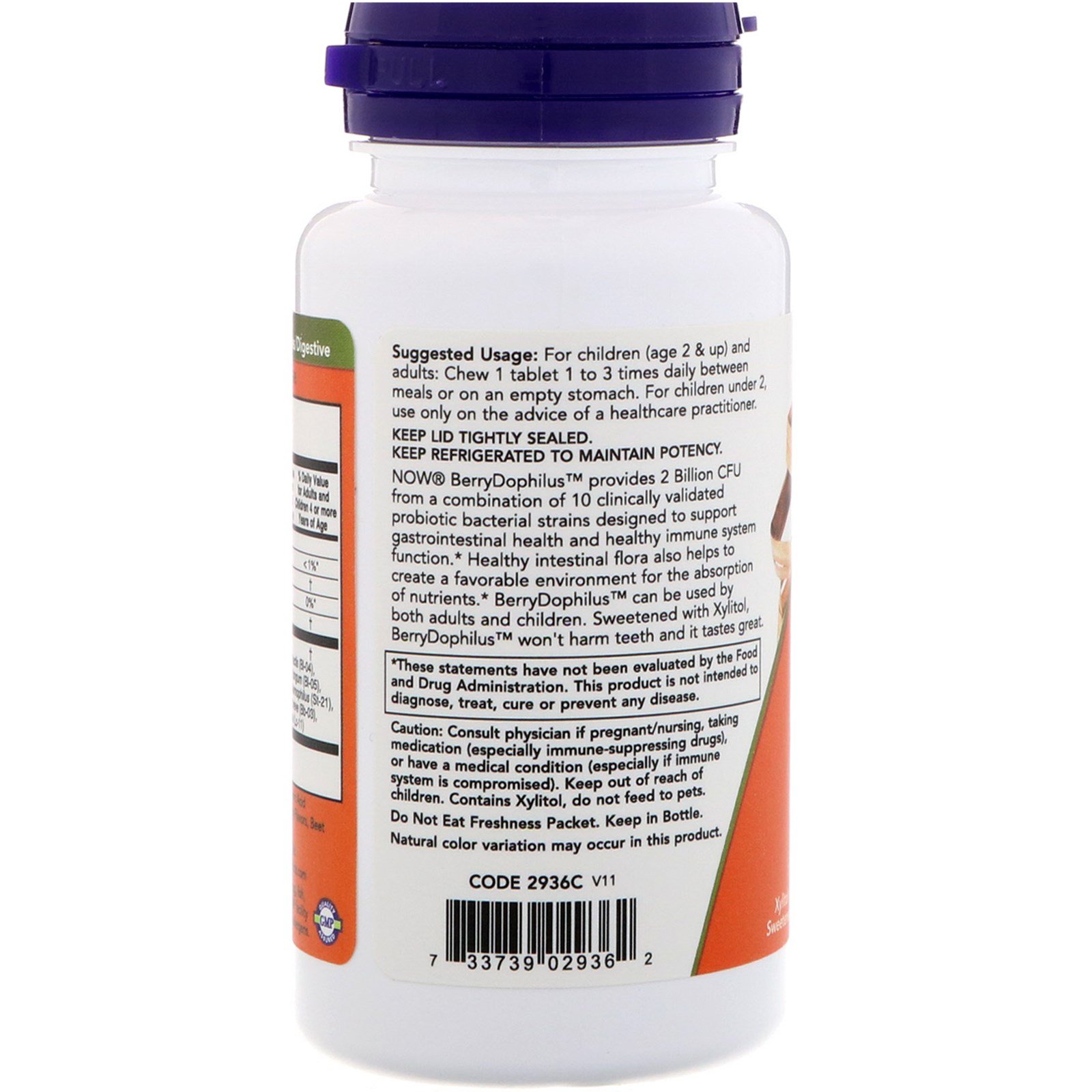 Berry Dophilus, Бэрри Дофилус, Пробиотик Ягодный Вкус - 60 жевательных таблеток