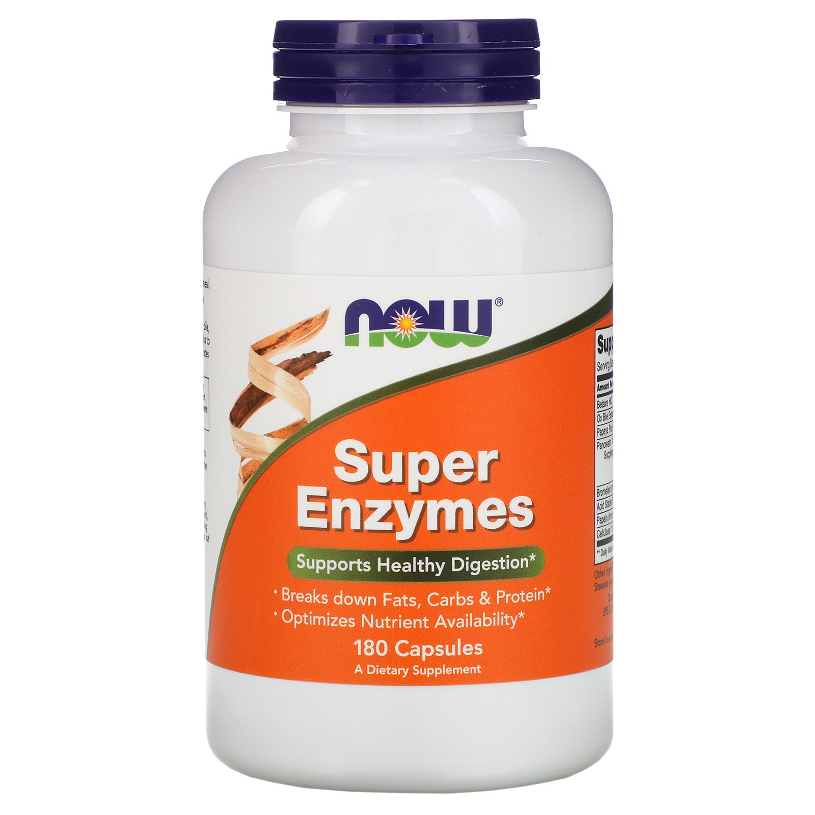 Super Enzymes, Супер Ферменты, Энзимы - 180 капсул