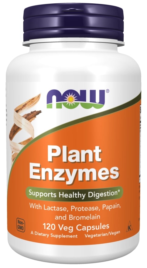 Plant Enzymes, Энзимы Растительные - 120 капсул