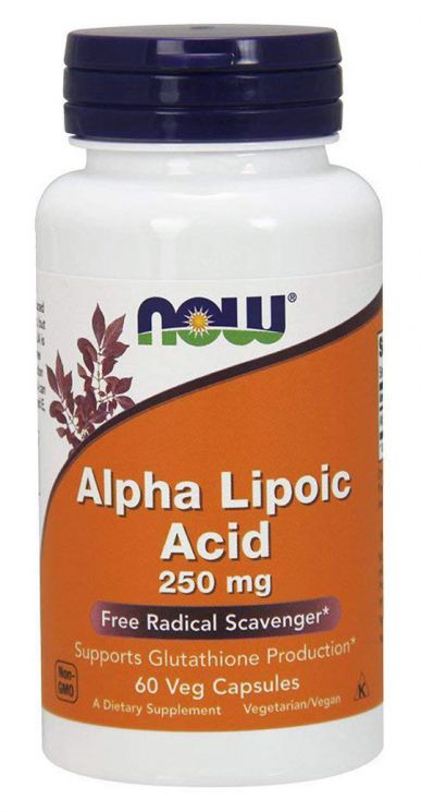 Alpha Lipoic Acid, Альфа-Липоевая Кислота 250 мг - 60 капсул