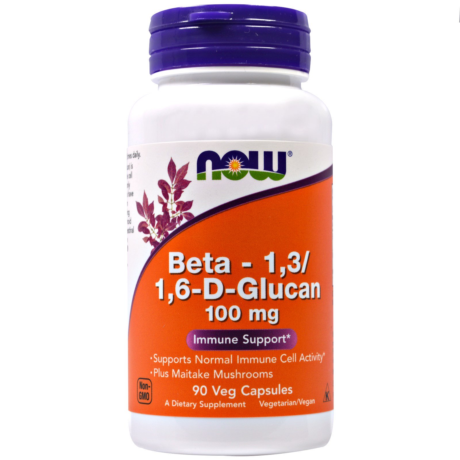 Beta-1,3/1,6 D-Glucan, Бета D-Глюкан 1,3/1,6 100 мг - 90 капсул
