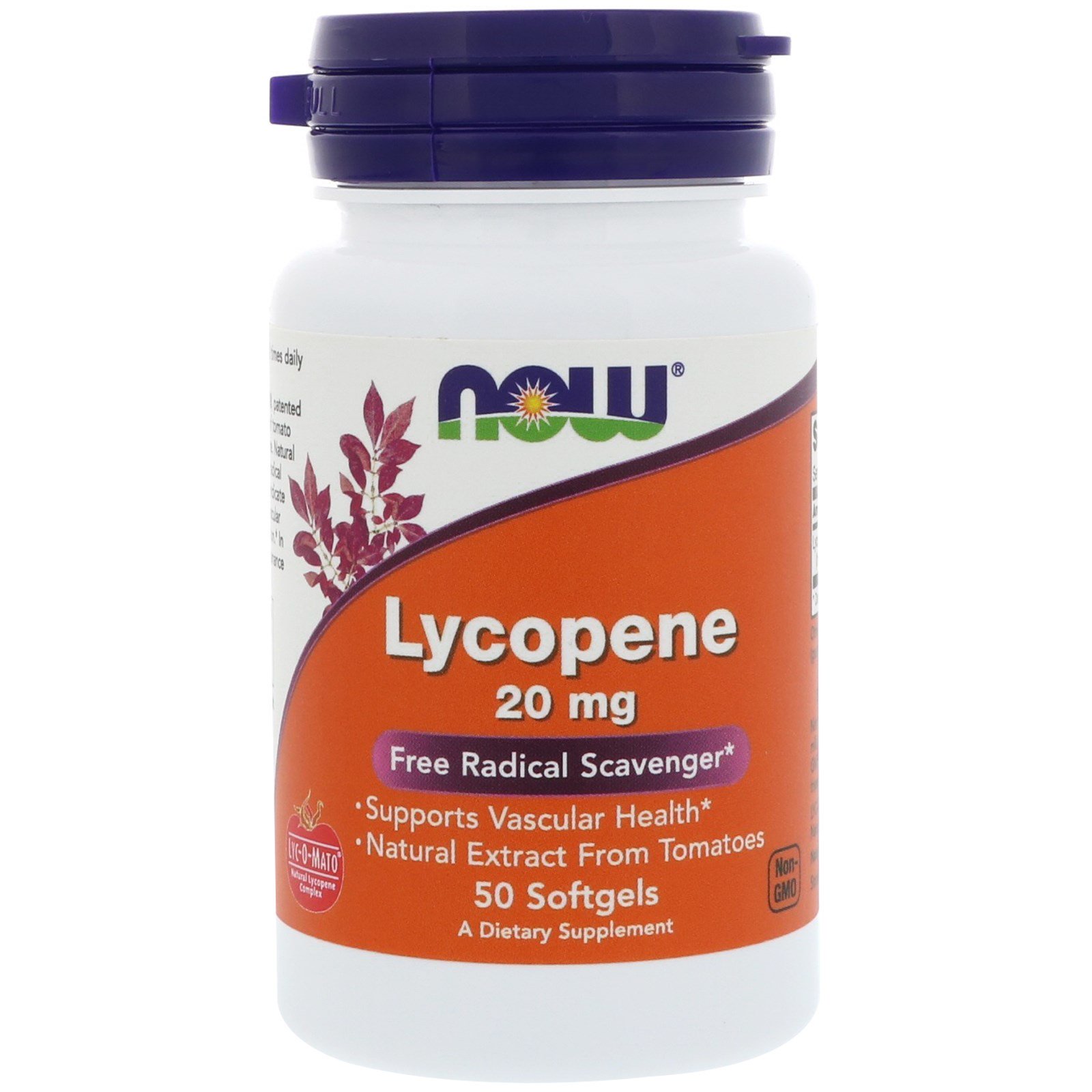 Lycopene, Ликопин 20 мг - 50 капсул
