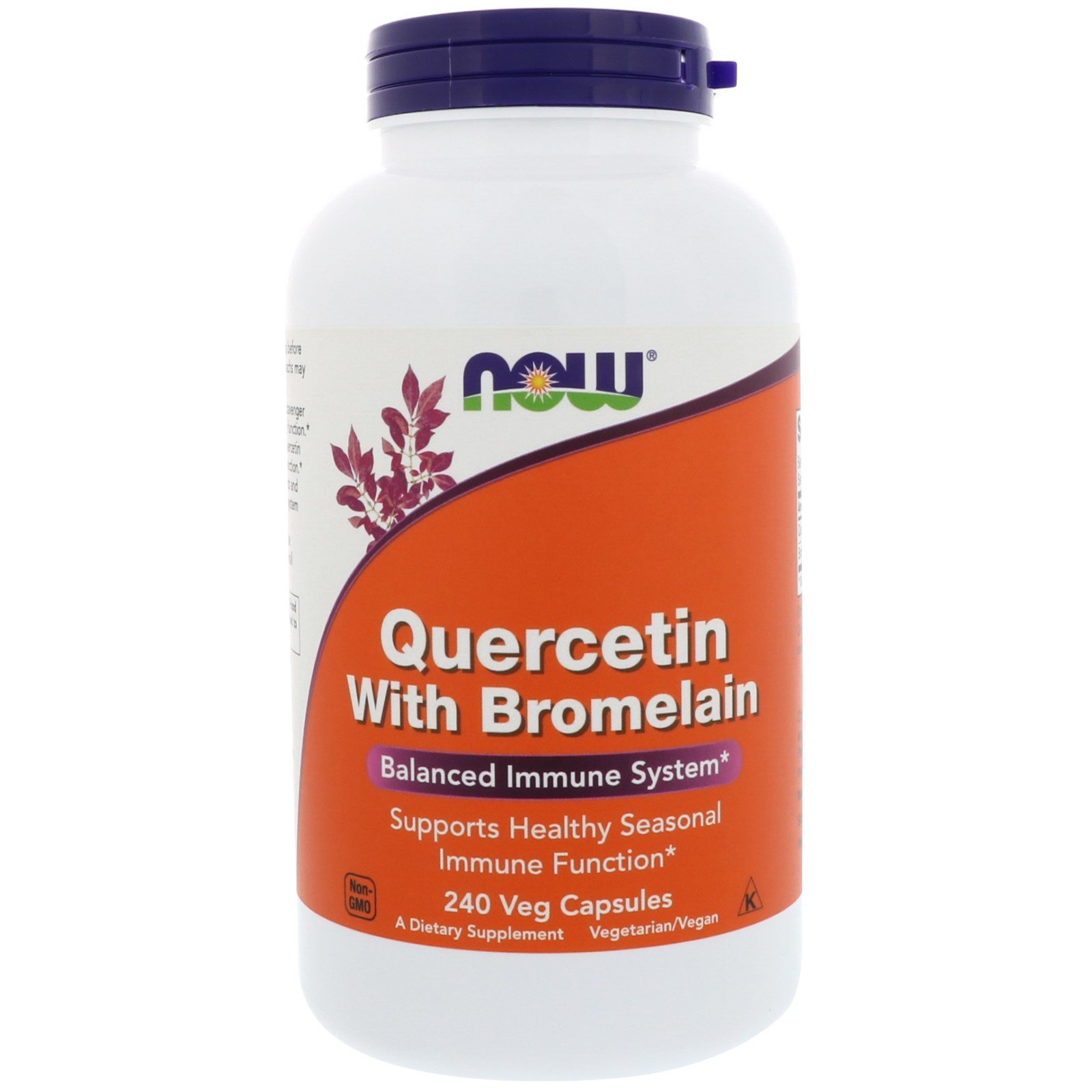 Quercetin & Bromelain, Кверцетин и Бромелаин - 240 капсул