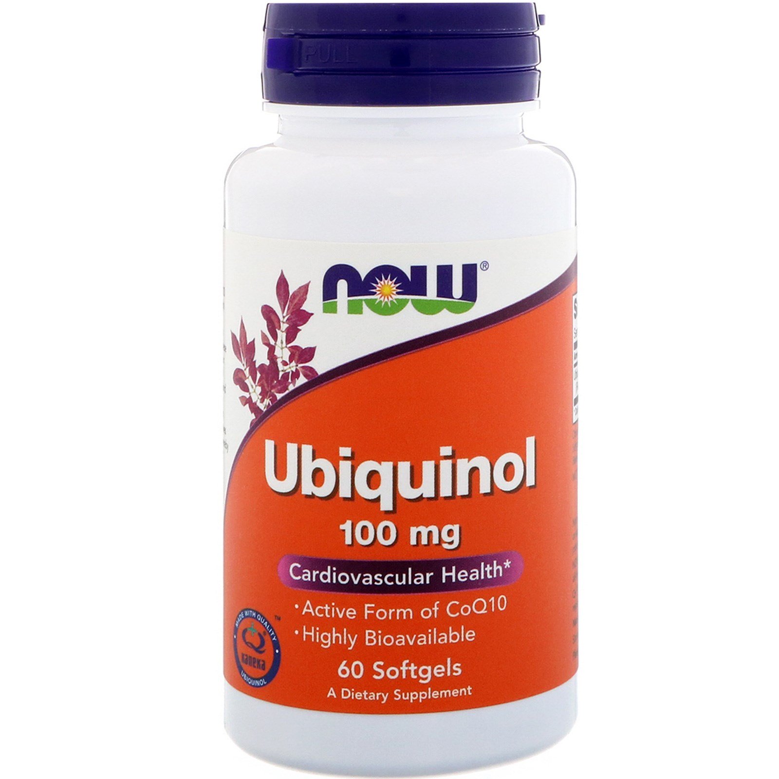 Ubiquinol, Убихинол 100 мг - 60 капсул