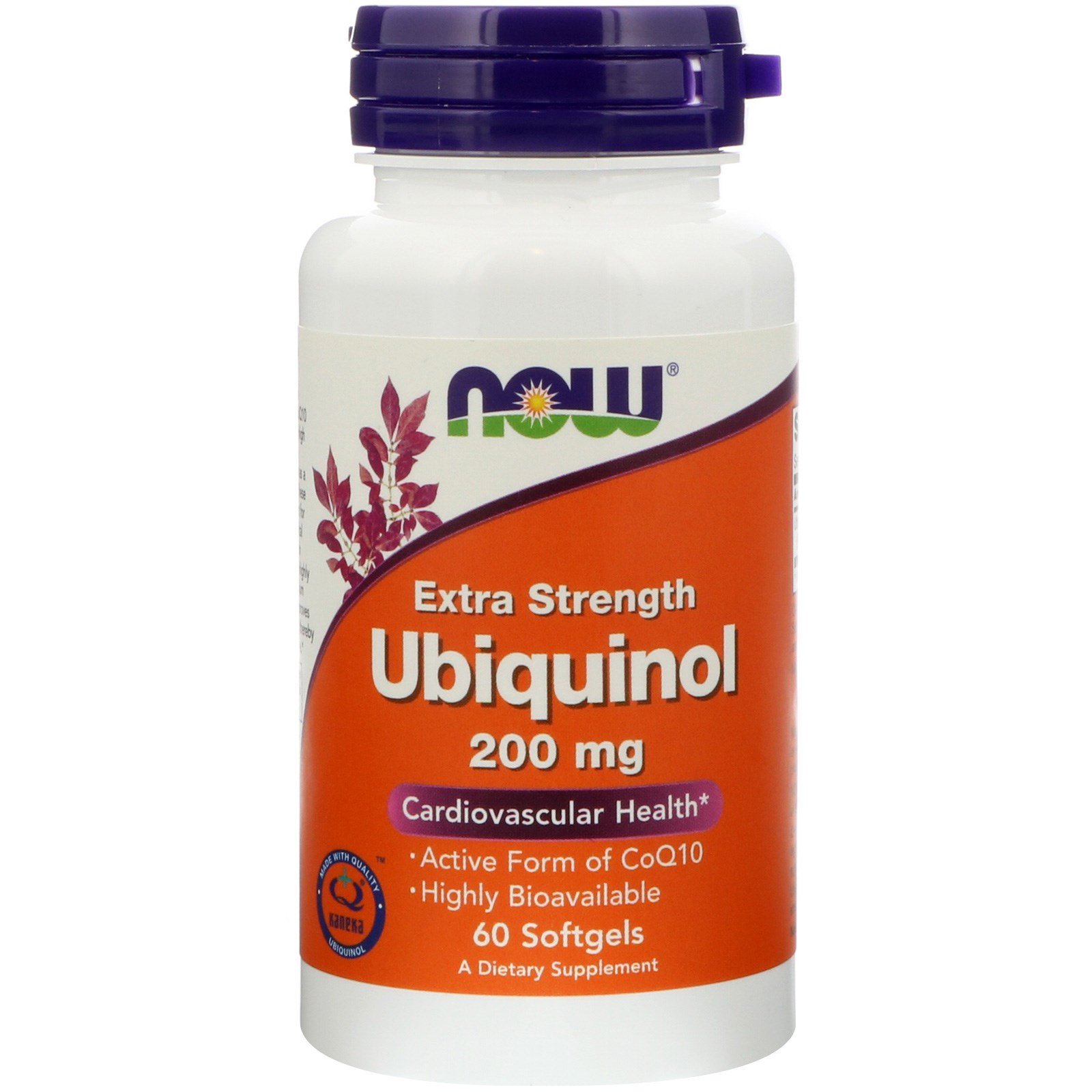Ubiquinol, Убихинол 200 мг - 60 капсул