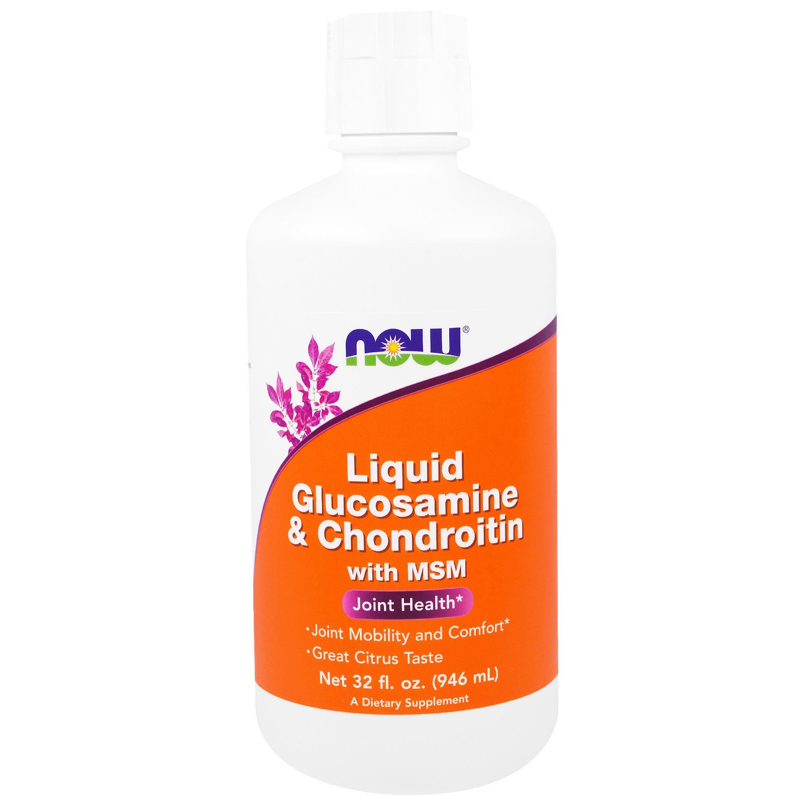 Glucosamine Chondroitin MSM, Жидкий Глюкозамин Хондроитин МСМ - 946 мл