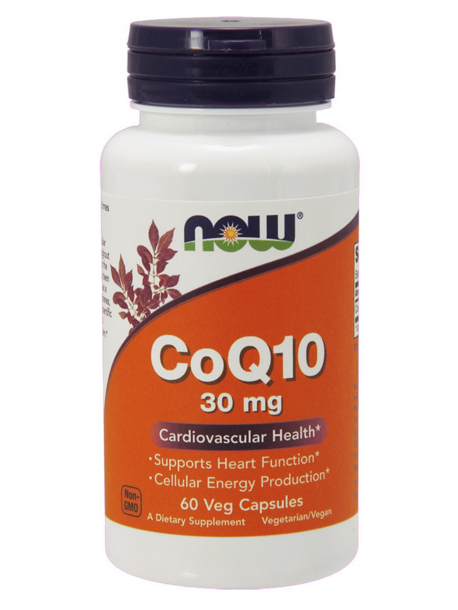 Q10 Coenzyme, Кофермент Q10 30 мг - 60 капсул