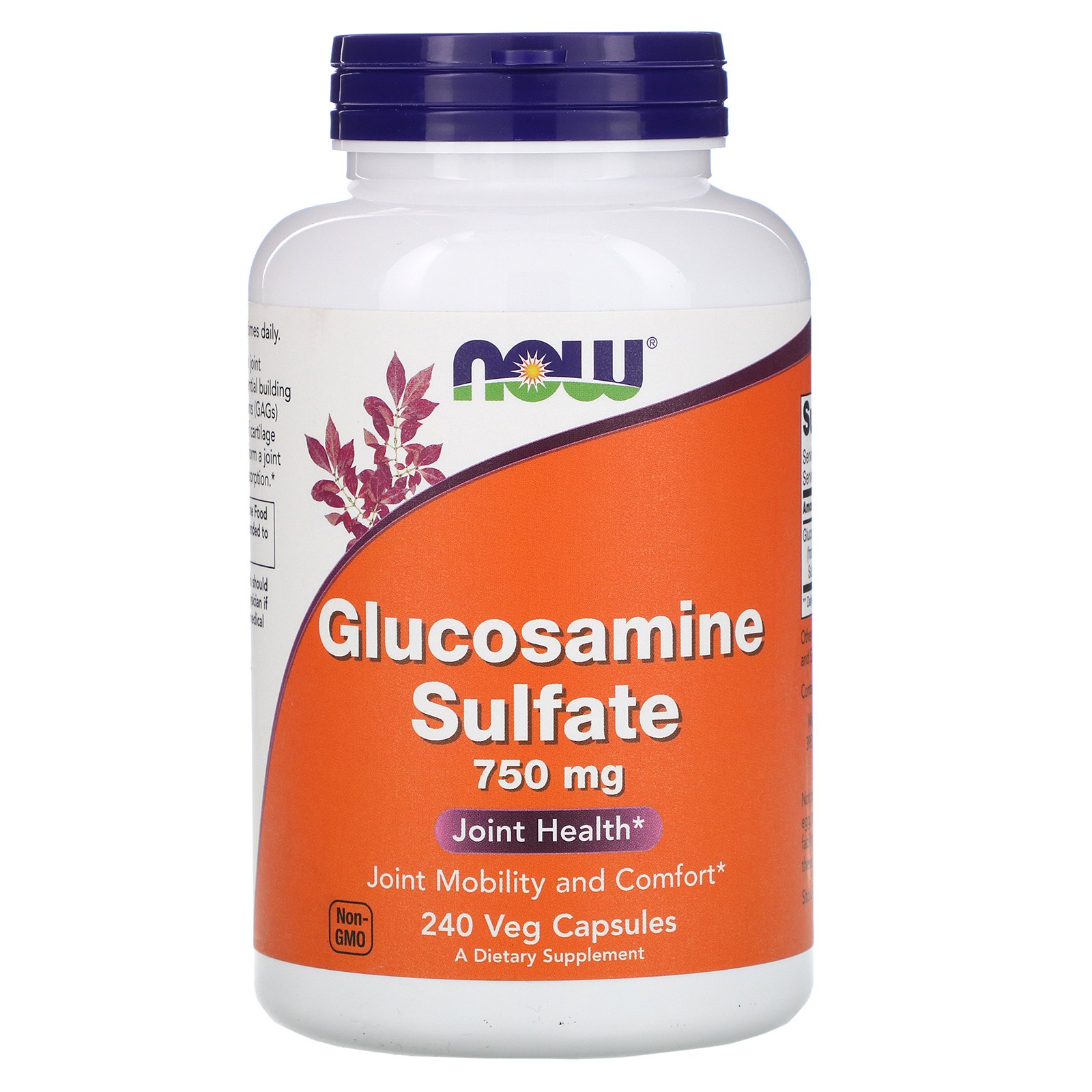 Glucosamine Sulfate, Глюкозамин Сульфат 750 мг - 240 капсул