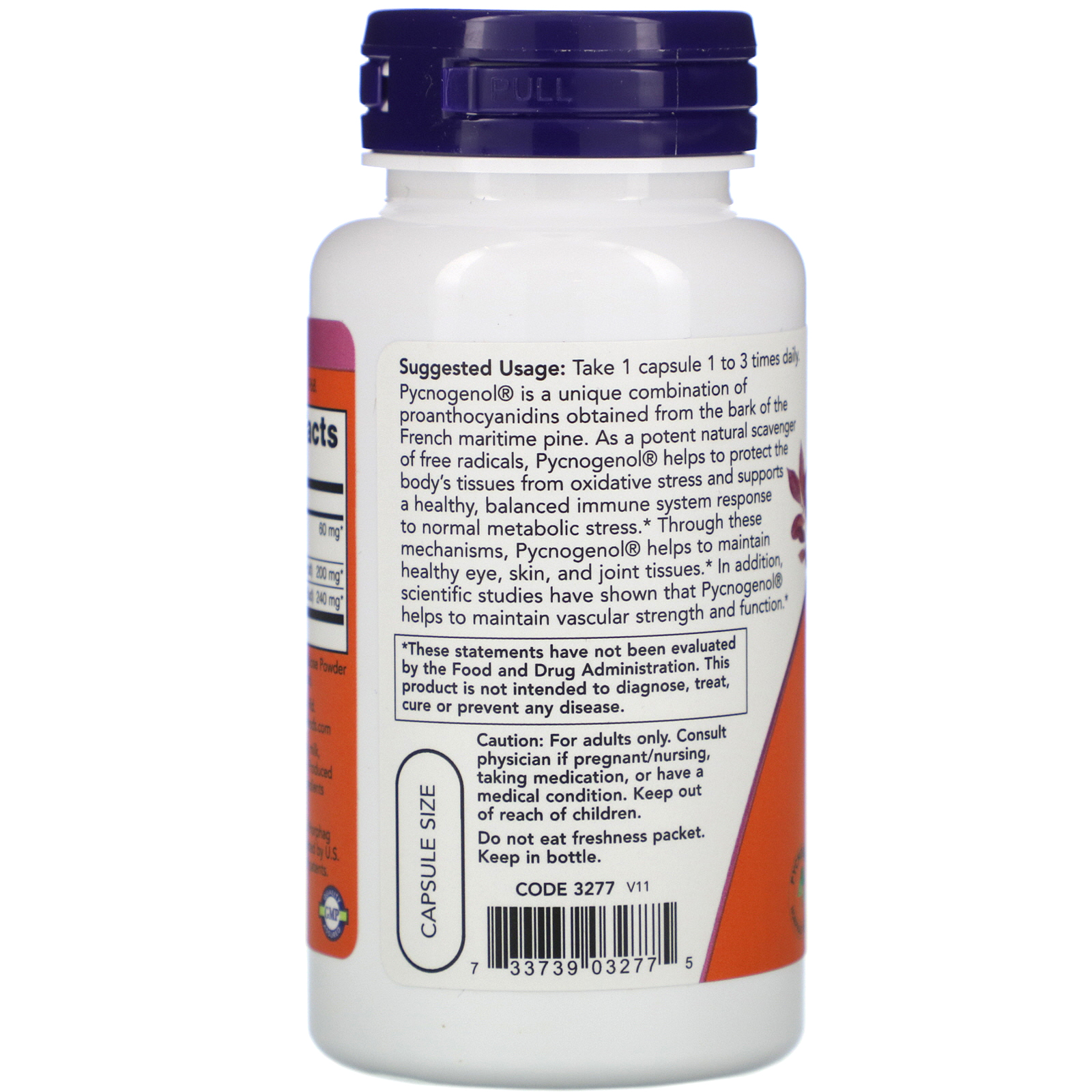 Pycnogenol, Пикногенол 60 мг - 50 капсул