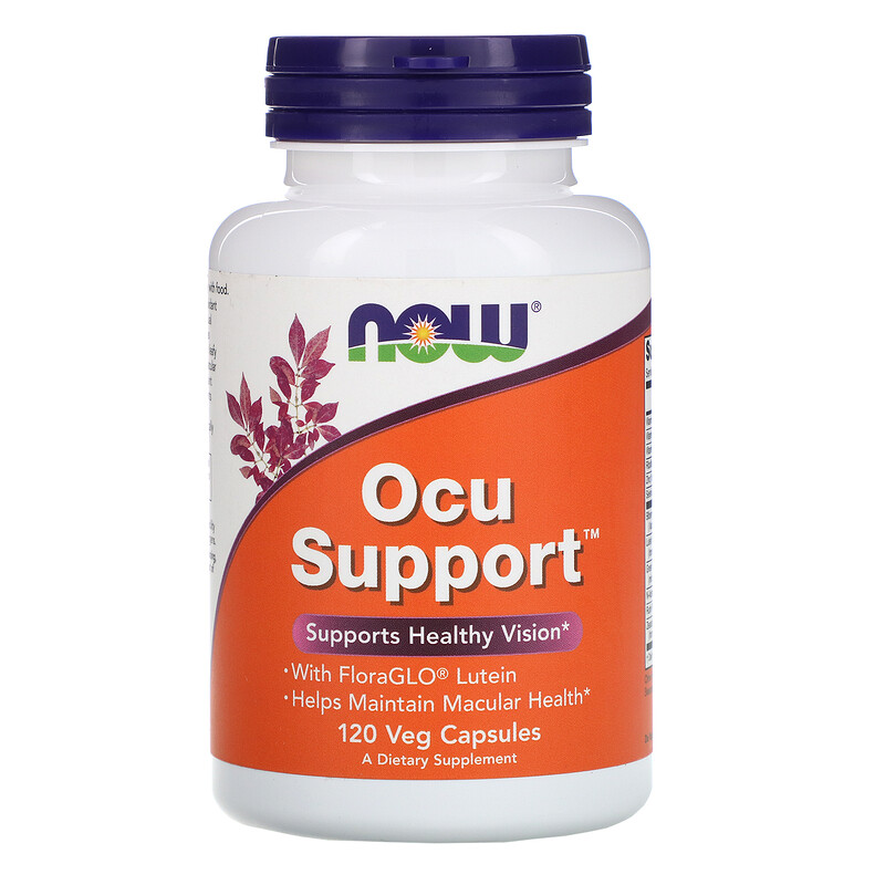 Ocu Support, Окью Саппорт, Комплекс для Глаз - 120 капсул
