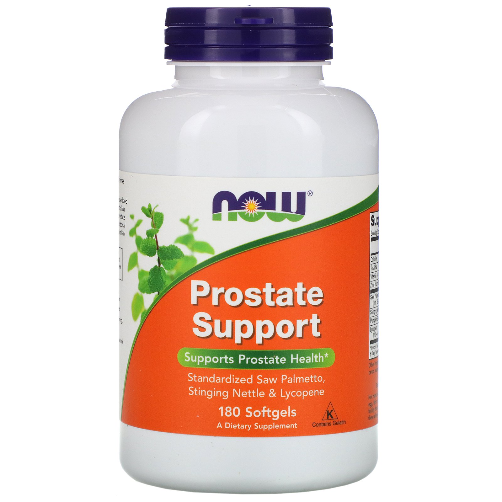 Prostate Support, Поддержка Предстательной Железы - 180 желатиновых капсул