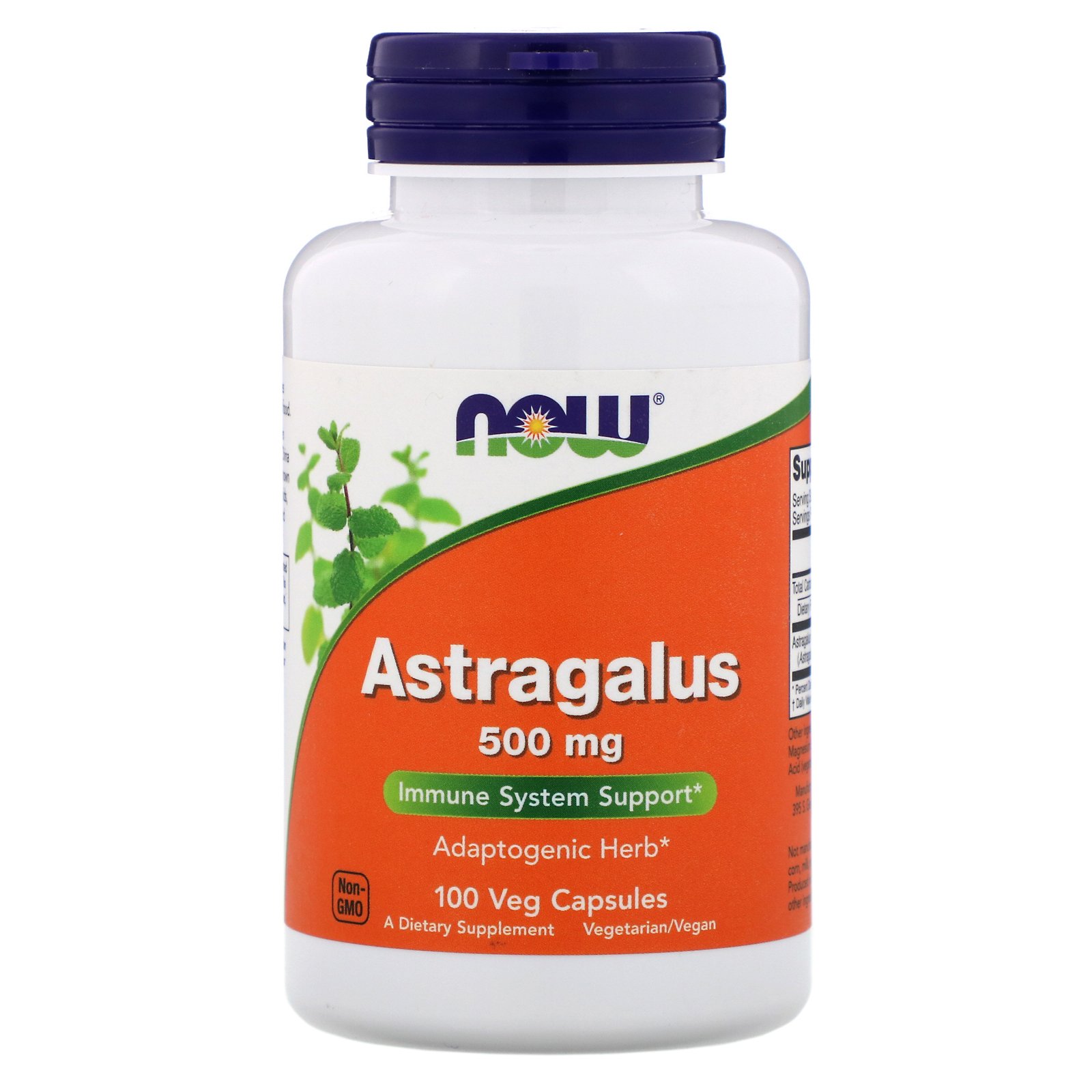 Astragalus, Корень Астрагала 500 мг - 100 вегетарианских капсул
