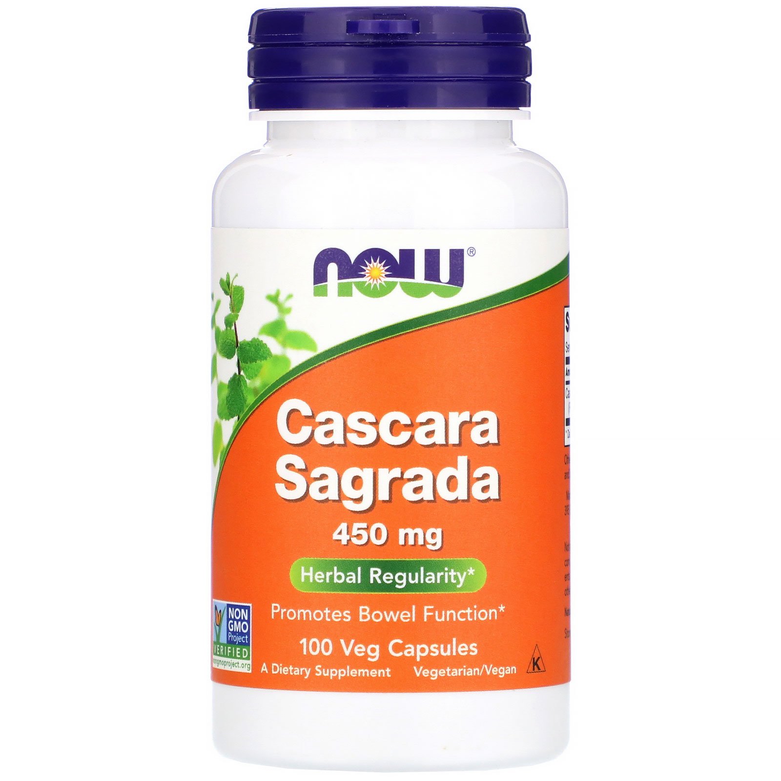 Cascara Sagrada, Каскара Саграда 450 мг - 100 капсул