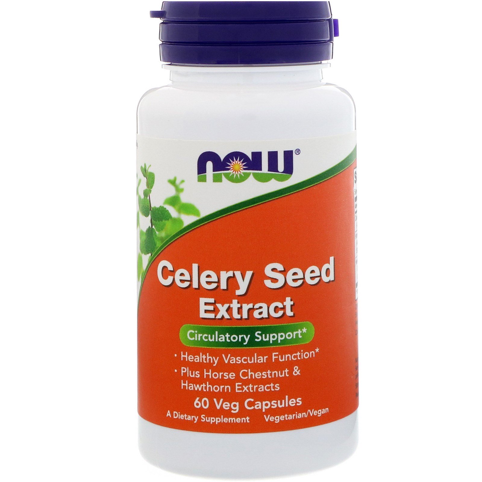 Celery Seed, Семена Сельдерея Экстракт - 60 капсул