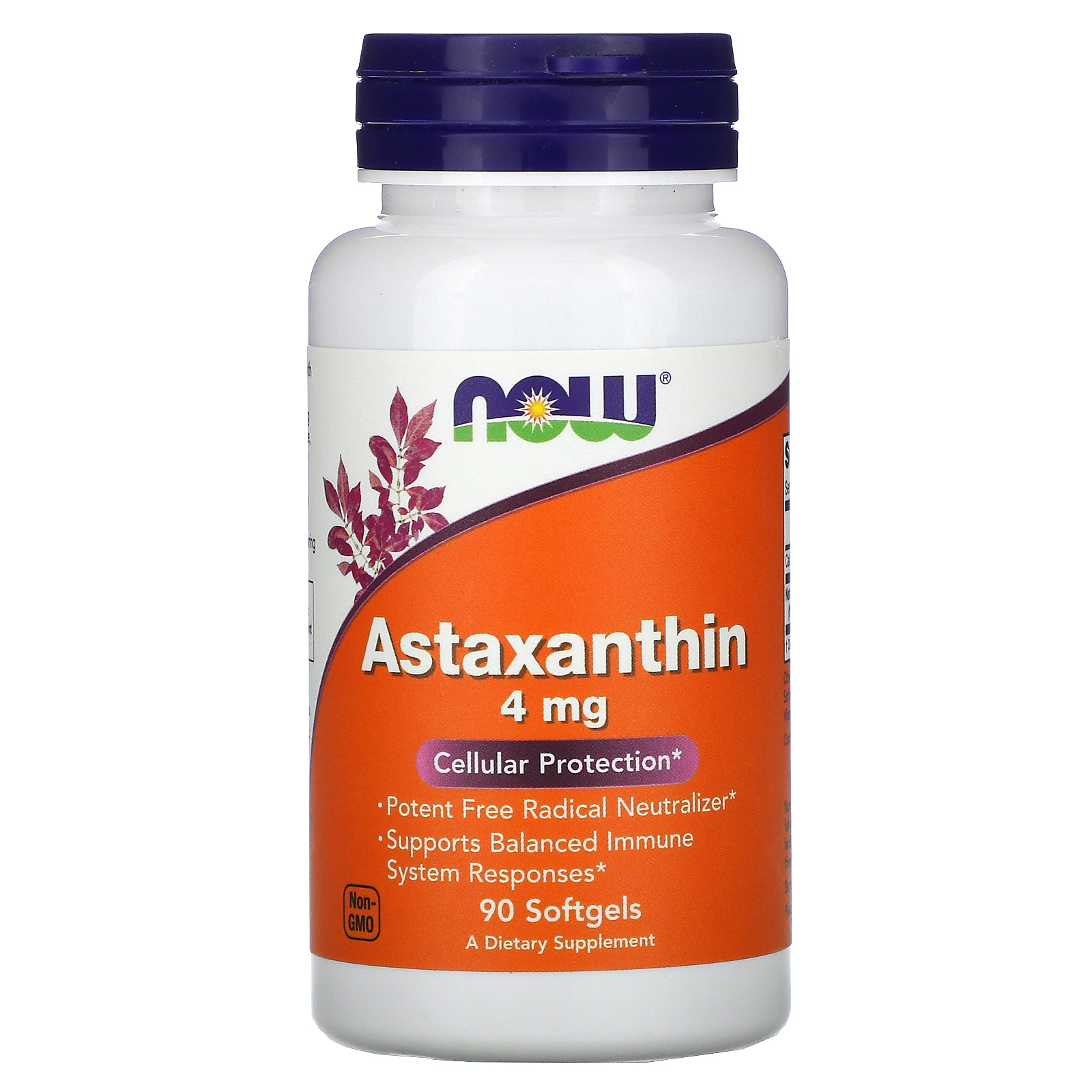 Astaxanthin, Астаксантин 4 мг - 90 капсул