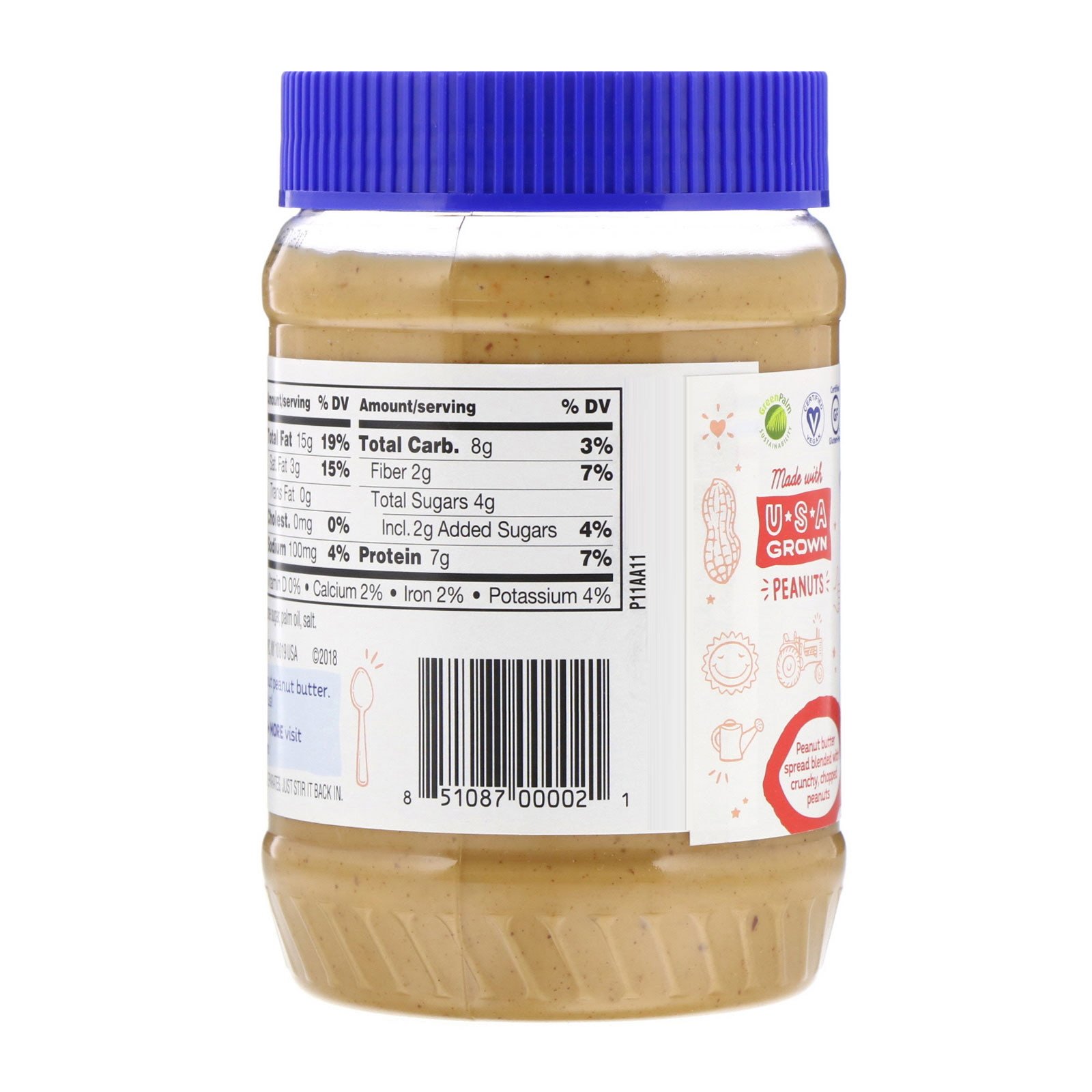 Peanut Butter & Co Crunch, Арахисовая Паста Хрустящая - 454 г